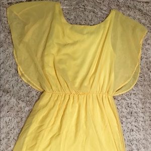 FRANCESCAS YELLOW SUN DRESS